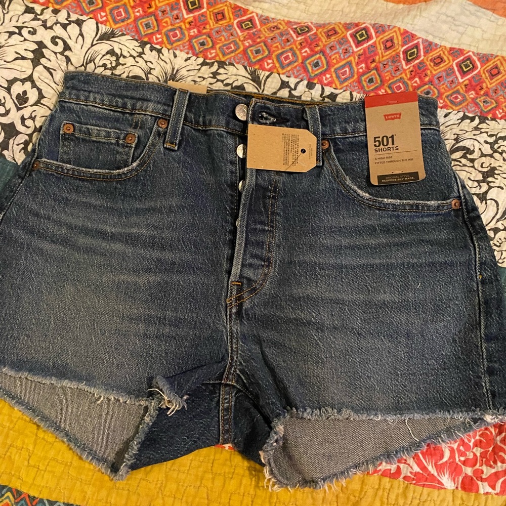 Levi’s denim shorts